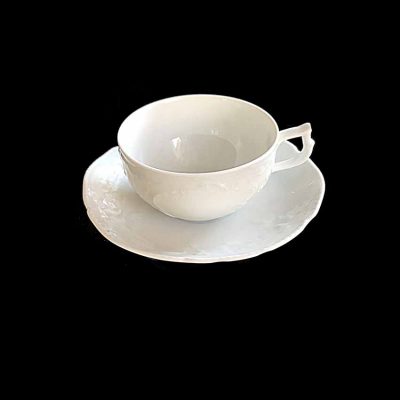 Espressokop met schotel